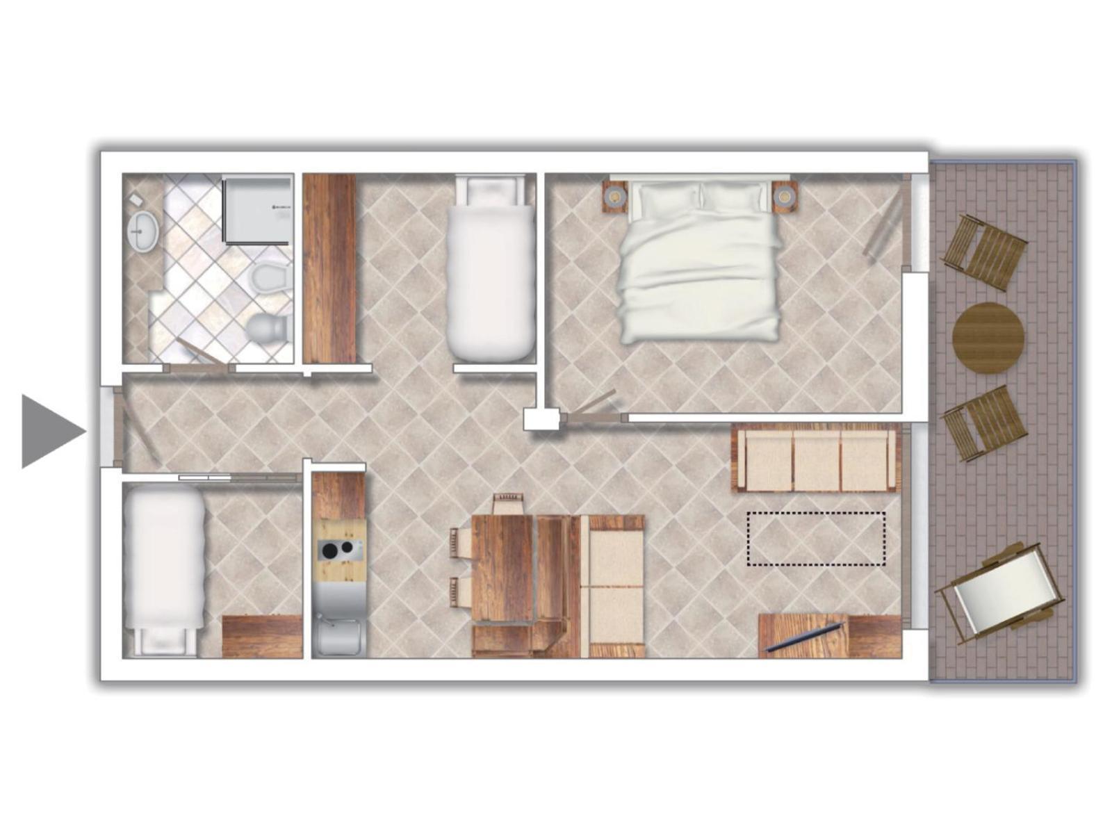 Residence Club Понте-ді-Леньо Номер фото